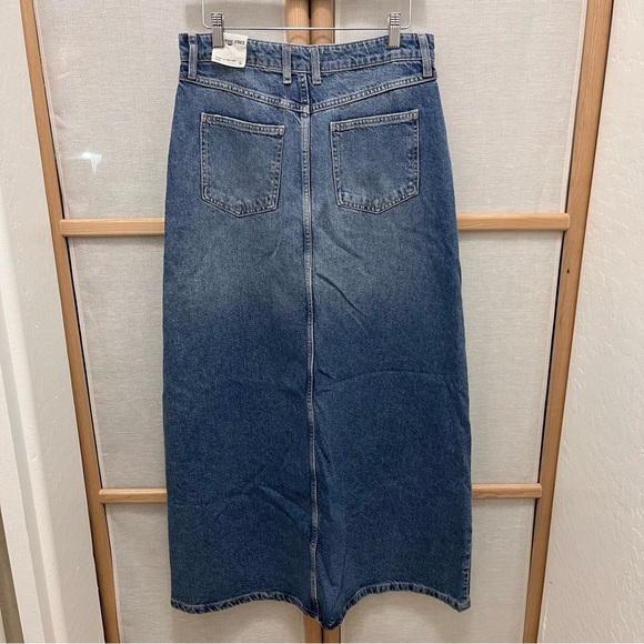 We The Free Come As You Are Maxi Denim Skirt Women’s Size 6 - Picture 11 of 11